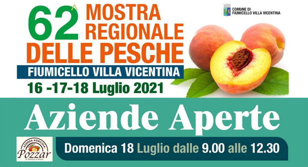 Mostra regionale delle pesche 2021 - Visita e degustazione presso l'Az. Agr. Pozzar Adriano e Mauro - Mostra regionale delle pesche 2021 - Visita e degustazione presso l'Az. Agr. Pozzar Adriano e Mauro - EventiFVG.it