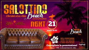 Mercolebeach presenta Mer. 21/7 ✩✭ SALOTTINO BEACH ✭✩