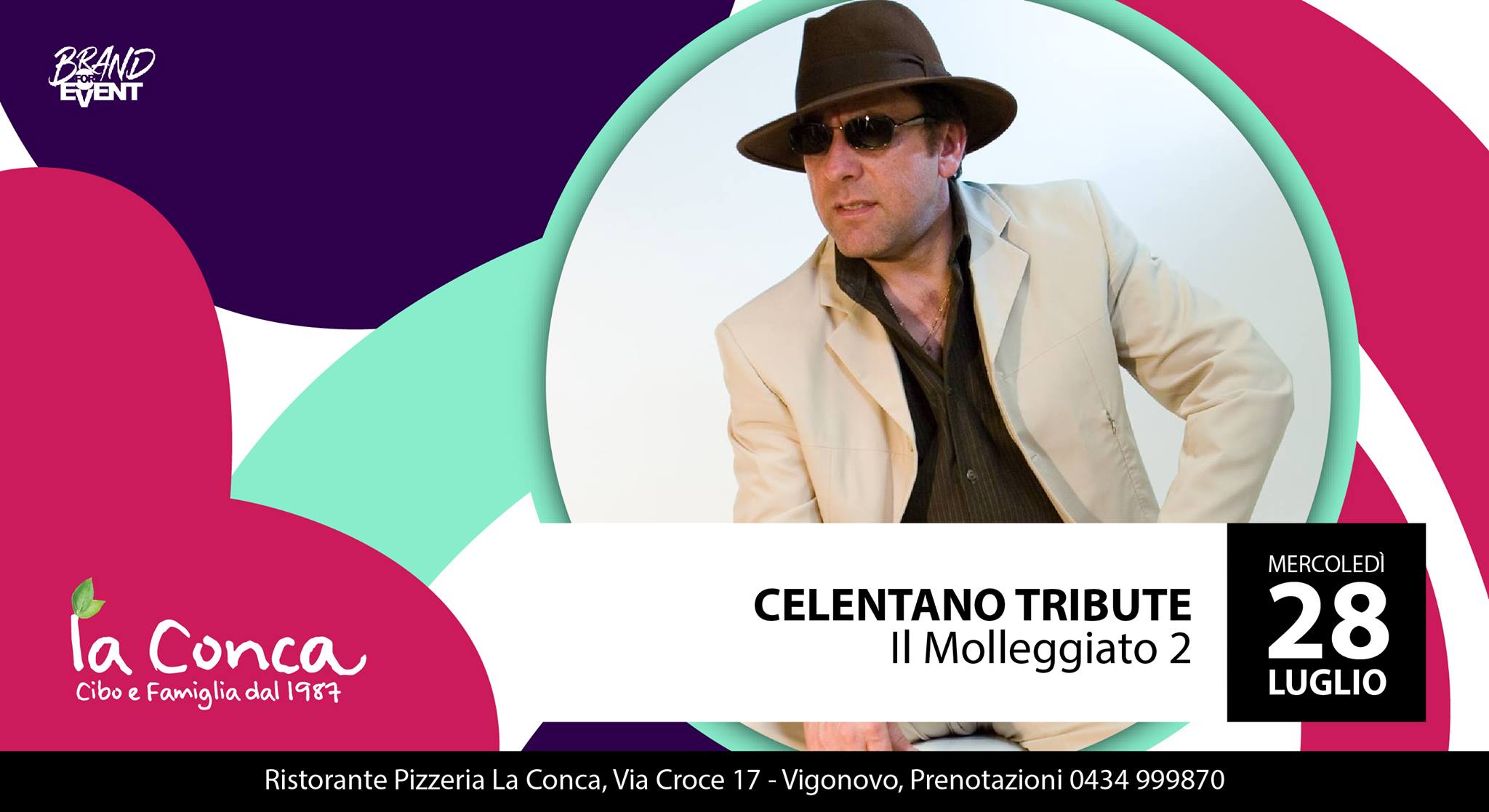 Il Molleggiato 2, Tributo a Celentano - Il Molleggiato 2, Tributo a Celentano - EventiFVG.it