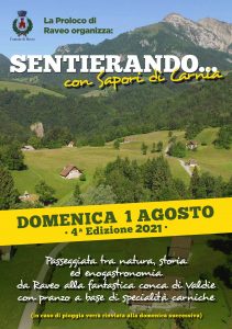 SENTIERANDO…con Sapori di Carnia