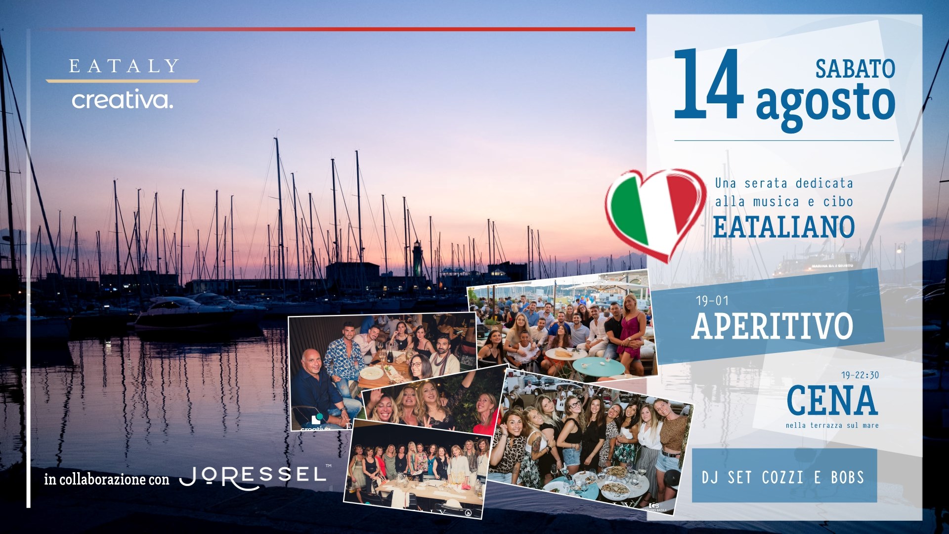 Ferragosto Eataliano | Sabato 14 Agosto da Eataly - EventiFVG.it