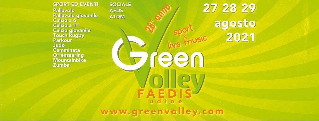 Green Volley Faedis 2021 - EventiFVG.it