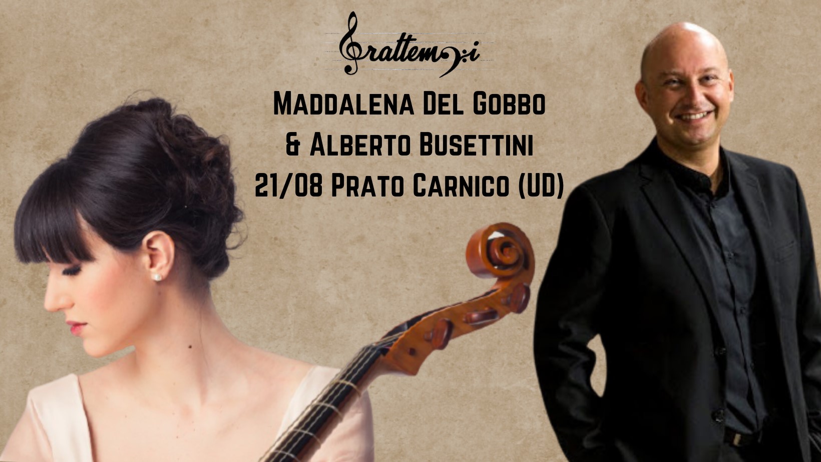 "Brama di futuro nella musica del passato" - Maddalena Del Gobbo & Alberto Busettini in concerto - EventiFVG.it