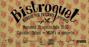 Bistroquet: Calciatori Obliqui + M&M’s in concerto