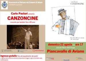 A Piancavallo Carlo Pastori presenta Canzoncine concerto per bambini fino a 99 anni