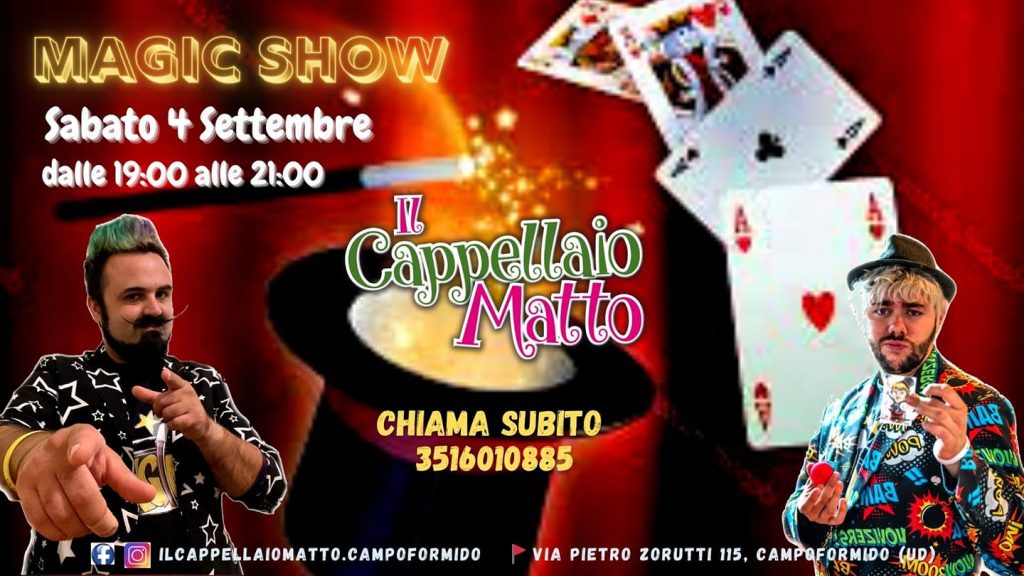 Magic Show con mago Deda e mago Mark - EventiFVG.it