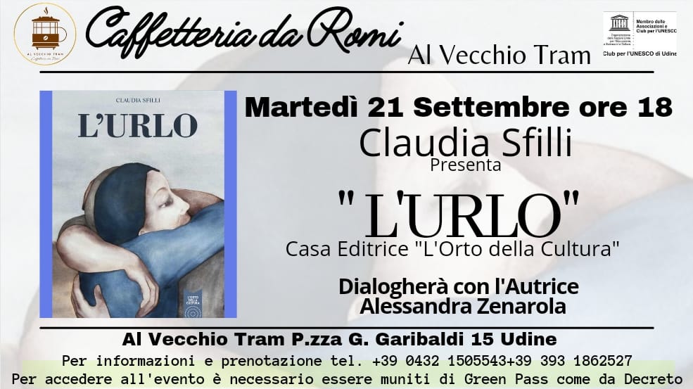 Claudia Sfilli presenta "L'urlo" - EventiFVG.it