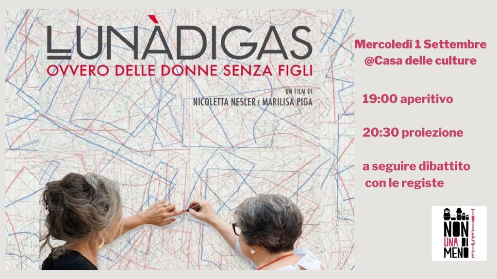Proiezione del docu-film Lunàdigas - EventiFVG.it
