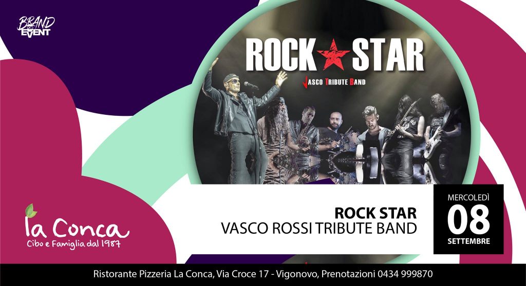 8 Settembre - Rock Star, Vasco Rossi Tribute - 8 Settembre - Rock Star, Vasco Rossi Tribute - EventiFVG.it