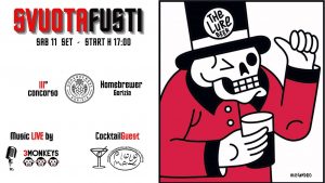SVUOTAFUSTI al Birrificio The Lure!