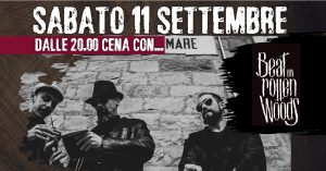 Cena con i Beat on Rotten Woods