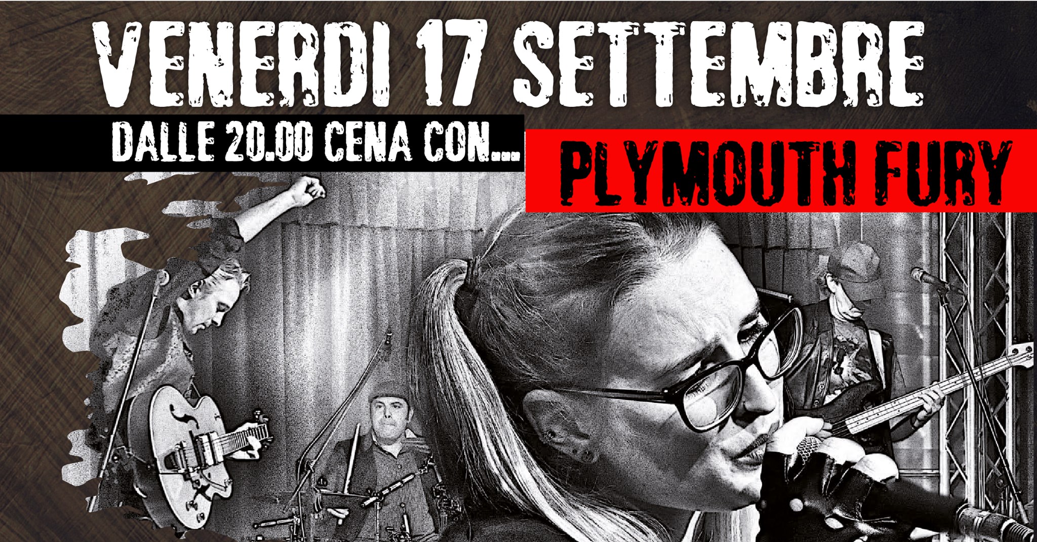 Plymouth Fury Rock'n'roll Band live al Dardy di Cervignano! - EventiFVG.it