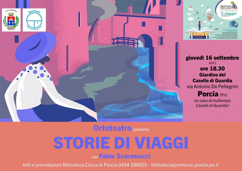 A Porcia Ortoteatro presenta STORIE DI VIAGGI - EventiFVG.it