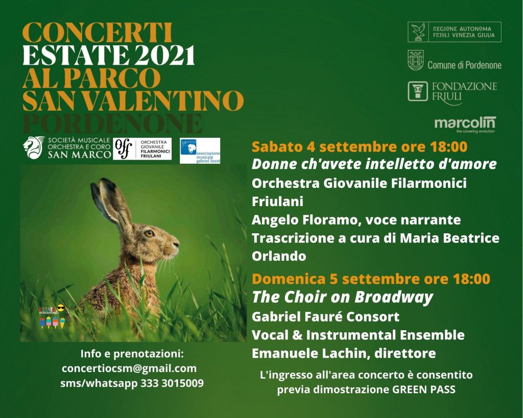 Estate al Parco 2021 - EventiFVG.it