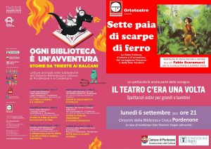A Pordenone Ortoteatro presenta SETTE PAIA DI SCARPE DI FERRO