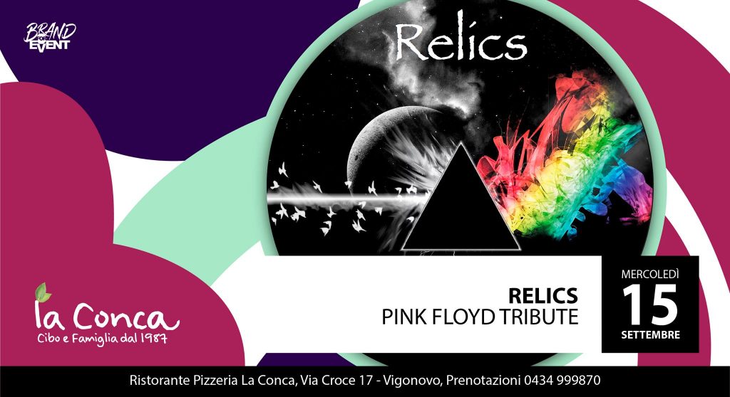 Relics, Pink Floyd Tribute - Relics, Pink Floyd Tribute - EventiFVG.it