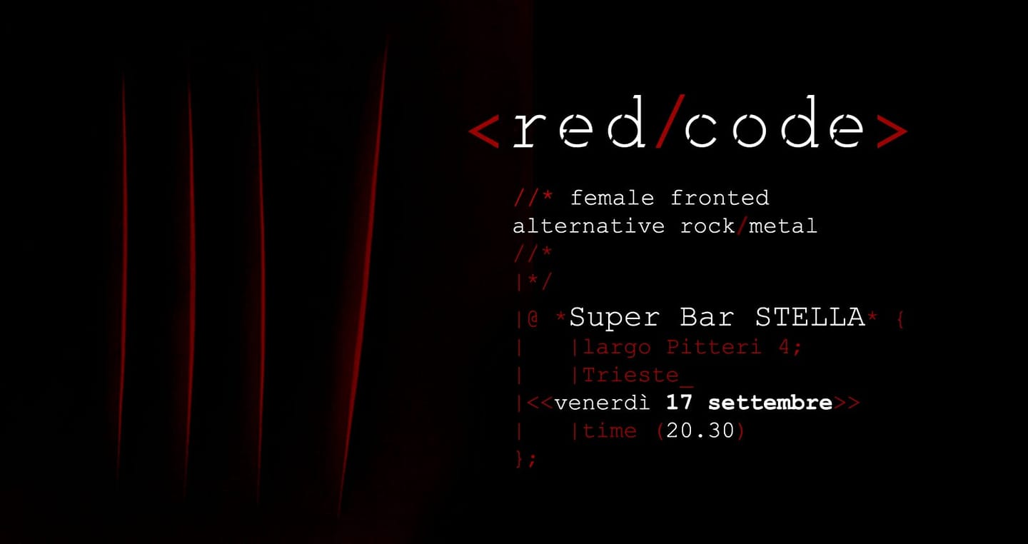 Red Code Live al Super Bar Stella #2 - EventiFVG.it