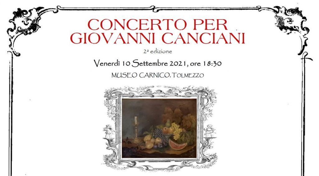 Concerto per Giovanni Canciani - EventiFVG.it