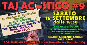 TAJ ACUSTICO #9 – Agriturismo Taj Landia