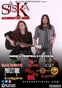 SISKA Acoustic Duo TUTTA LA STORIA DEL ROCK@DARDY MUSIC AND FOOD, Cervignano del Friuli (UD)