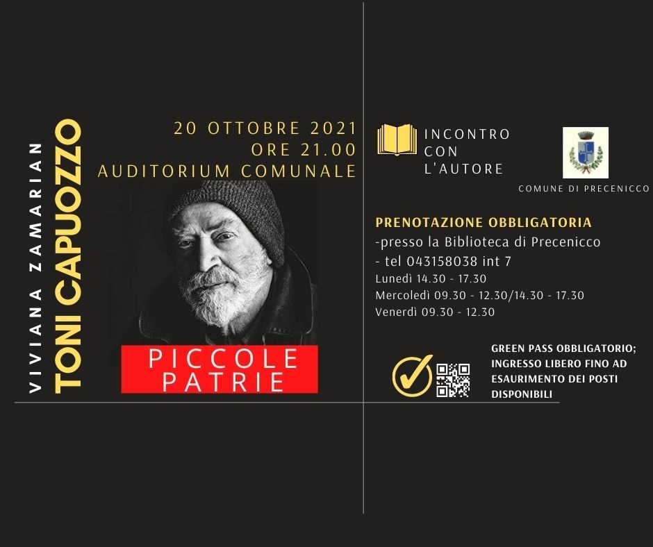 Serata con l'autore: Toni Capuozzo presenta "Piccole Patrie" - EventiFVG.it