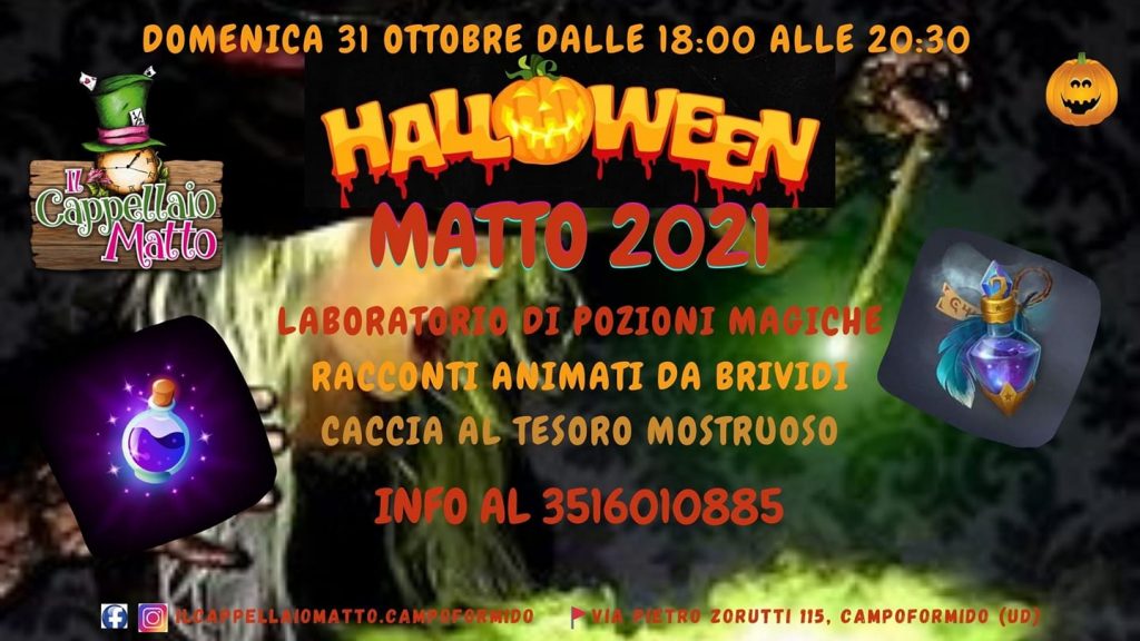 Halloween MATTO 2021 - Halloween MATTO 2021 - EventiFVG.it