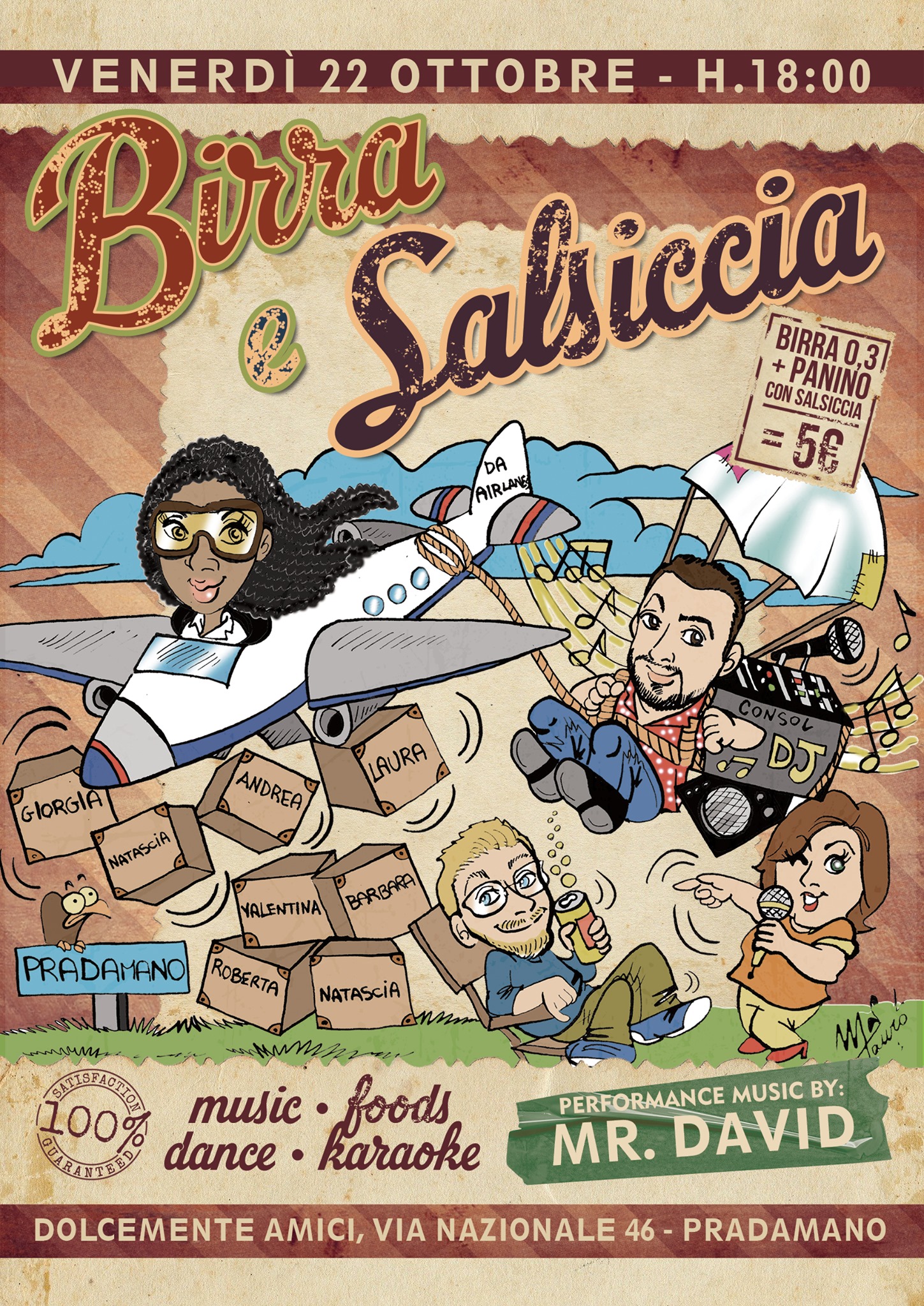 Birra & Salsiccia, Musica & Karaoke - Birra & Salsiccia, Musica & Karaoke - EventiFVG.it