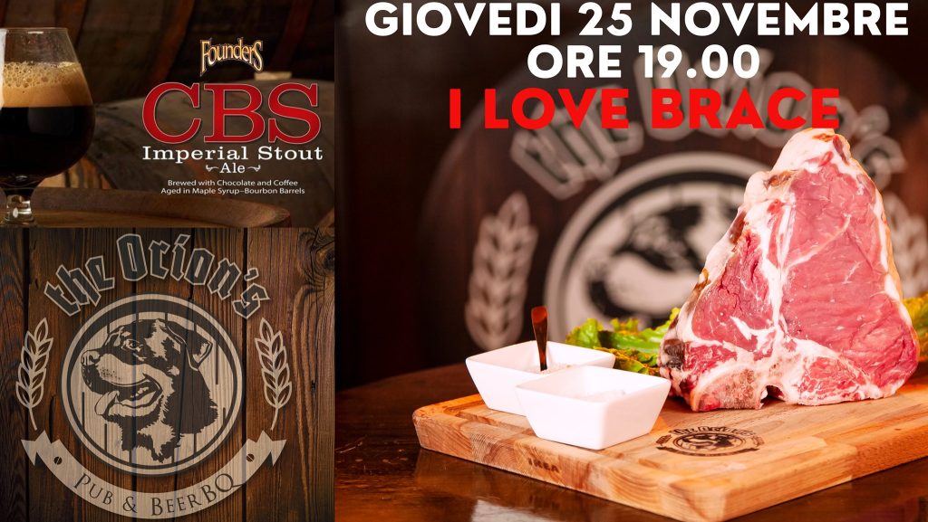 I love Brace al The Orion's Pub & Beer BQ - EventiFVG.it