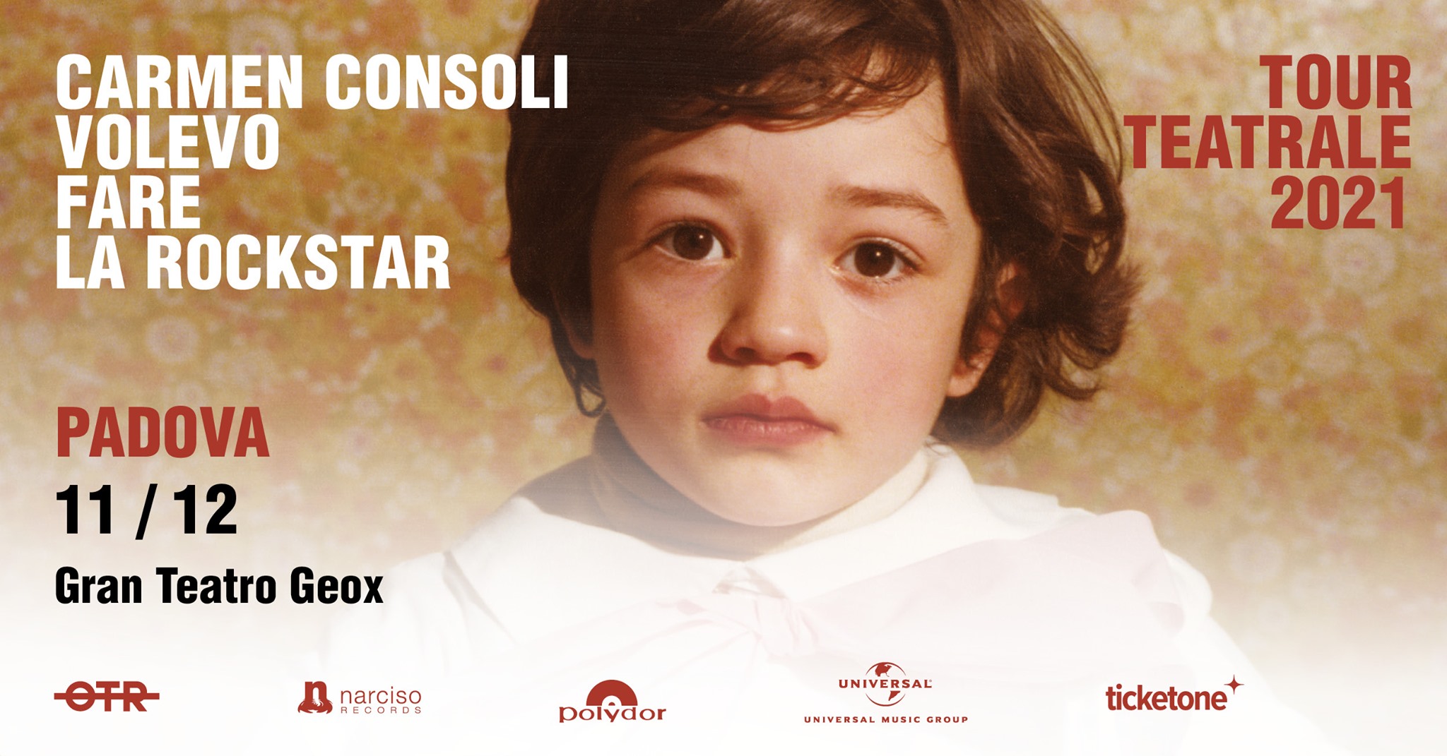 Carmen Consoli • Padova, Gran Teatro Geox - EventiFVG.it