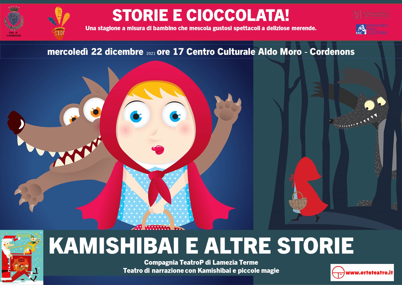 A Cordenons STORIE E CIOCCOLATA Teatro per famiglie KAMISHIBAI E ALTRE STORIE - A Cordenons STORIE E CIOCCOLATA Teatro per famiglie KAMISHIBAI E ALTRE STORIE - EventiFVG.it