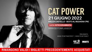 CAT POWER • Sexto ‘Nplugged • 21 giugno 2022 CAT POWER , Sexto 'Nplugged