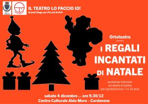 Laboratorio per Bambini I REGALI INCANTATI DI NATALE con Ortoteatro