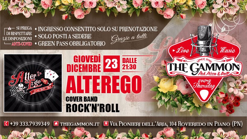 ALTEREGO rock'n roll - EventiFVG.it