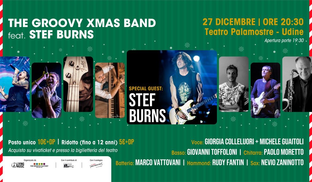 The Groovy Xmas Band feat. Stef Burns - EventiFVG.it