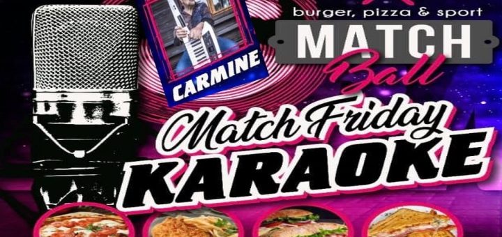 Karaoke con Carmine al Match Ball