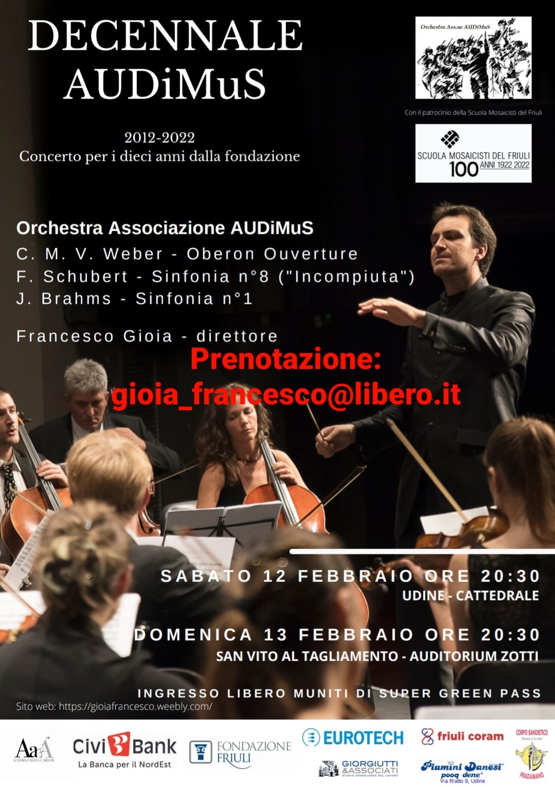 Concerto del decennale AUDiMuS - Concerto del decennale AUDiMuS