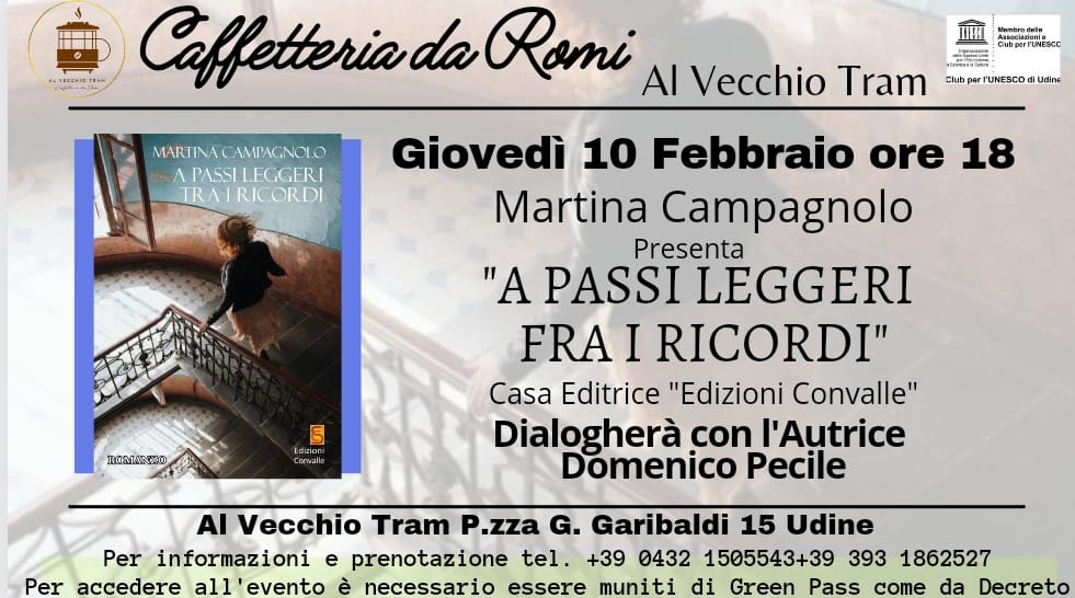 Martina Campagnolo presenta "A passi leggeri fra i ricordi"