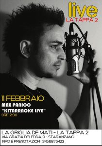 Live Max Panico a La Tappa 2 – La Griglia de Mati 2022 Live Max Panico a La Tappa 2 - La Griglia de Mati 2022