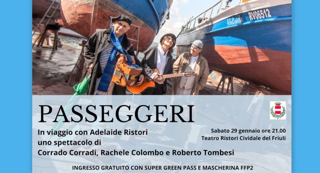 PASSEGGERI per il bicentenario della nascita di Adelaide Ristori - PASSEGGERI per il bicentenario della nascita di Adelaide Ristori