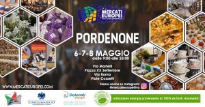 Pordenone – Mercato Europeo | 6-7-8 Maggio Pordenone - Mercato Europeo | 6-7-8 Maggio