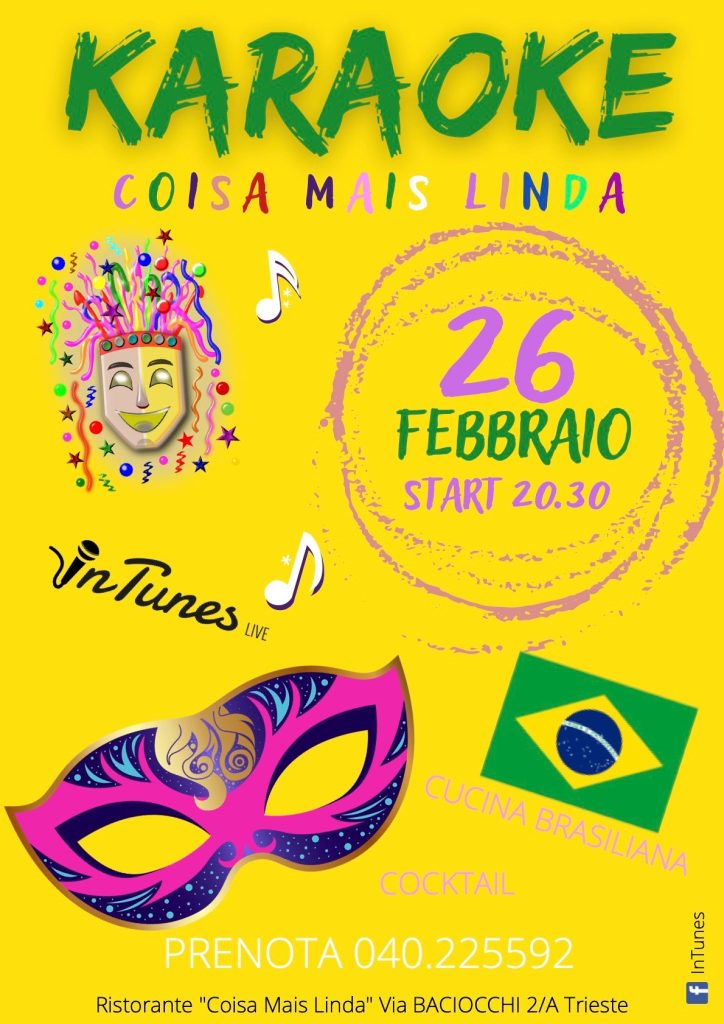 KARAOKE al COISA MAIS LINDA a Trieste