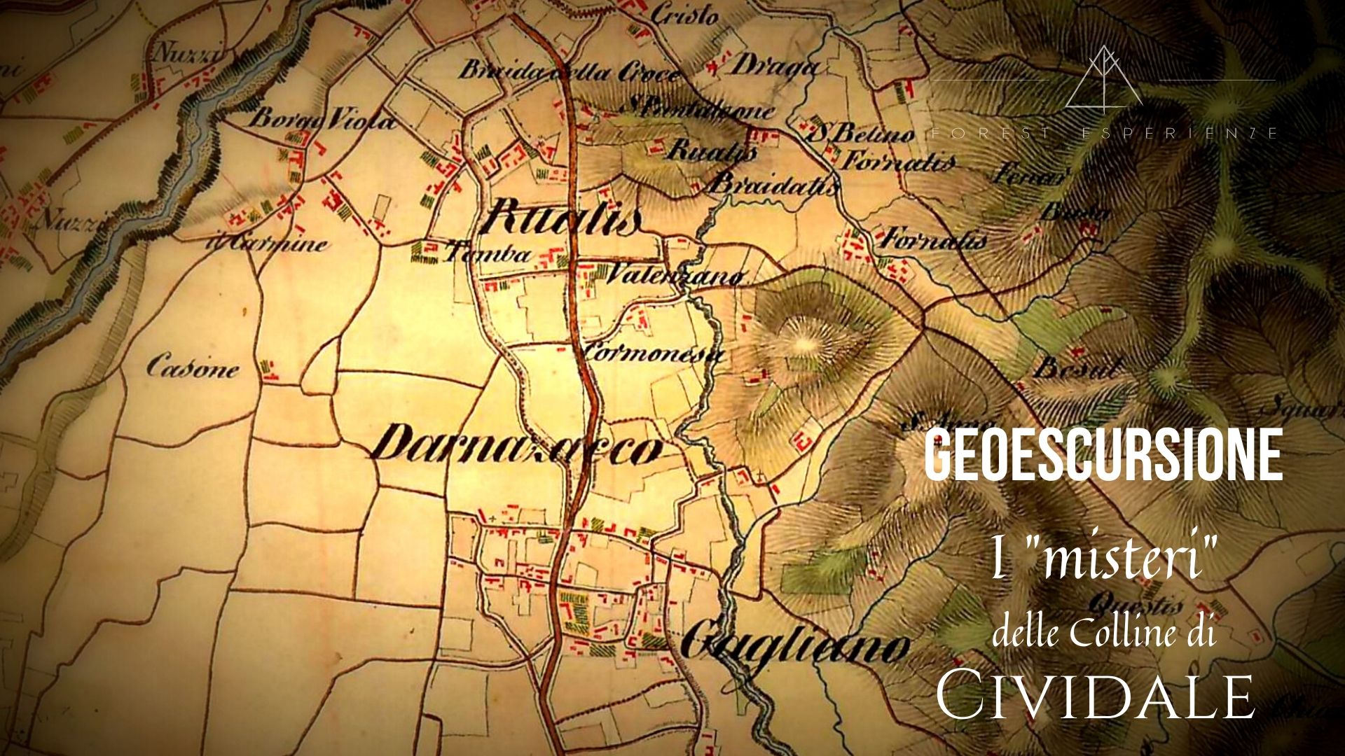 GeoPasseggiata I misteri delle "piramidi di Cividale"
