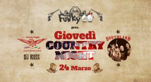 Southland & DJ Ross, Giovedì Country Night, Funky Go Sacile Southland & DJ Ross, Giovedì Country Night, Funky Go Sacile
