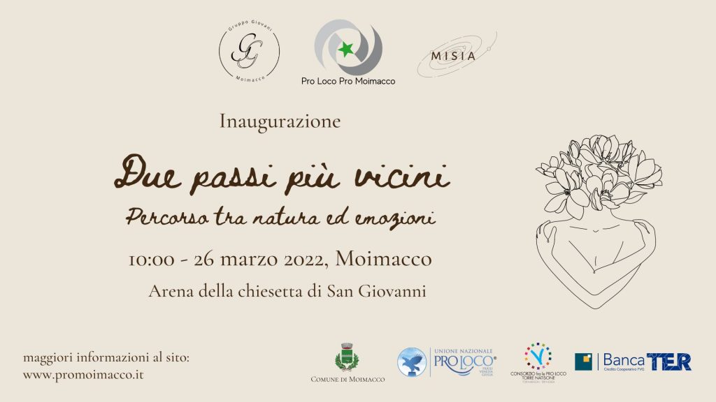 Due passi più vicini 1 - Due passi più vicini a Moimacco