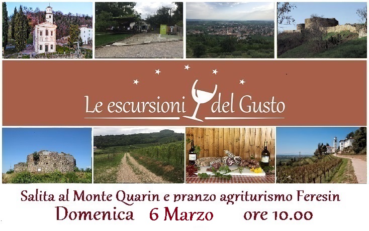 ☾★ Escursione dalla Subida sul monte Quarin e pranzo agriturismo Feresin ★☾ - Escursione dalla Subida sul monte Quarin e pranzo agriturismo Feresin