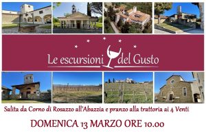 Escursione: da Corno di Rosazzo all’Abbazia e pranzo ai 4 venti Escursione: da Corno di Rosazzo all'Abbazia e pranzo ai 4 venti