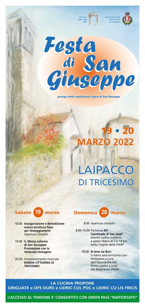 Festa di San Giuseppe a Tricesimo 2022 - Festa di San Giuseppe a Tricesimo 2022