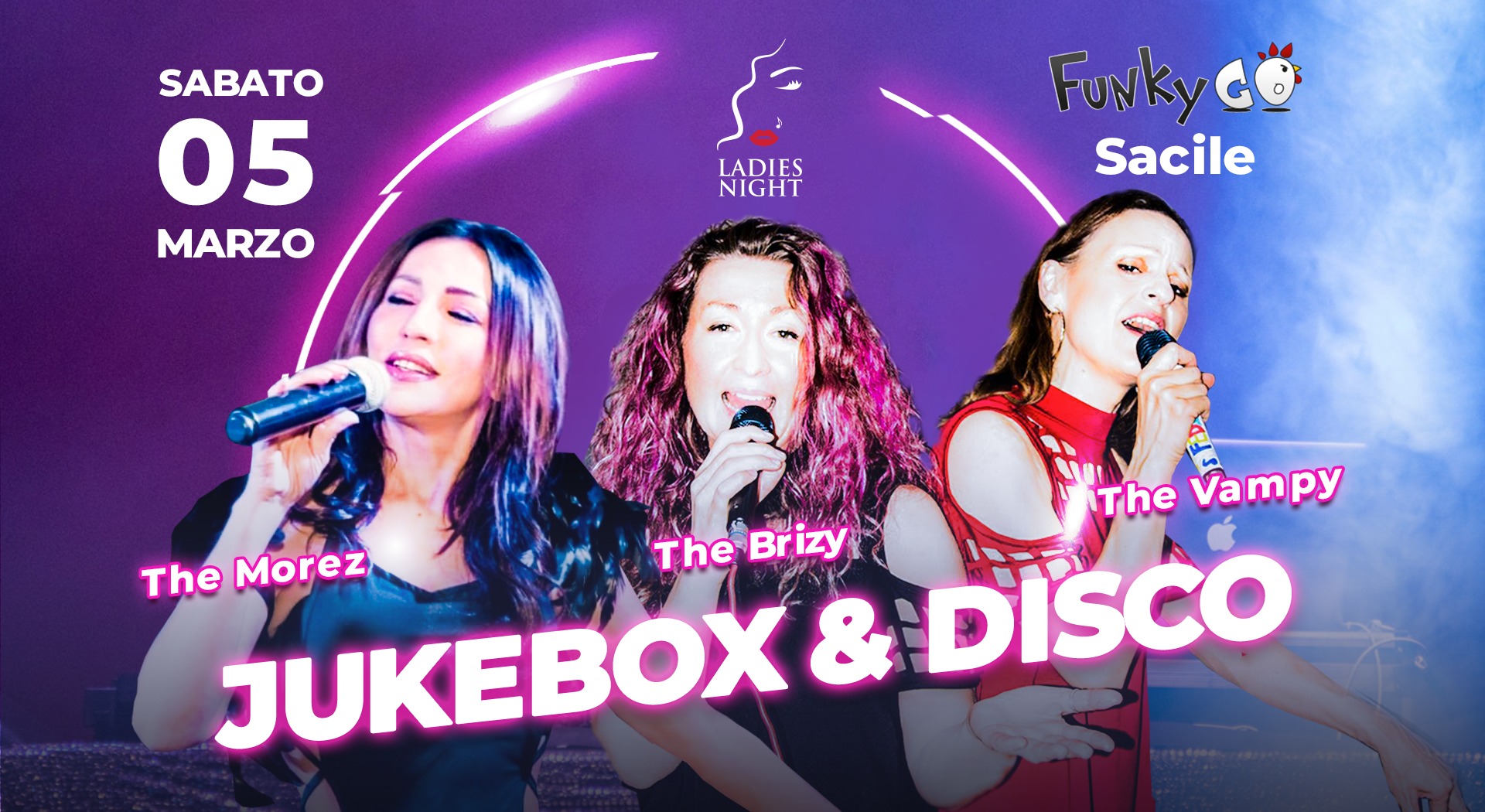 Ladies Night JUKEBOX & DISCO • Funky Go Sacile 1 - Ladies Night JUKEBOX & DISCO • Funky Go Sacile