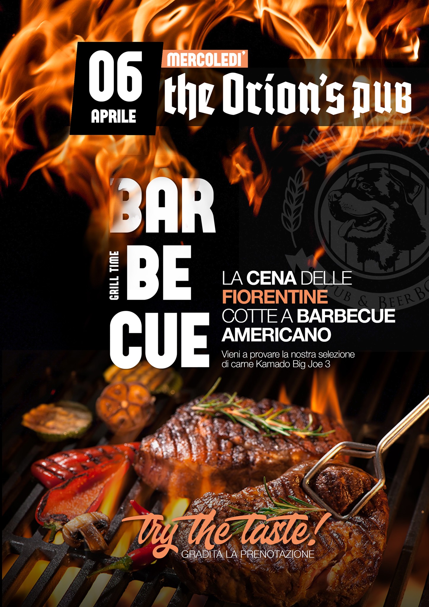 Barbecue - La cena delle Fiorentine al The Orion’s Pub - Pub & Beer BQ - Sevegliano - Udine