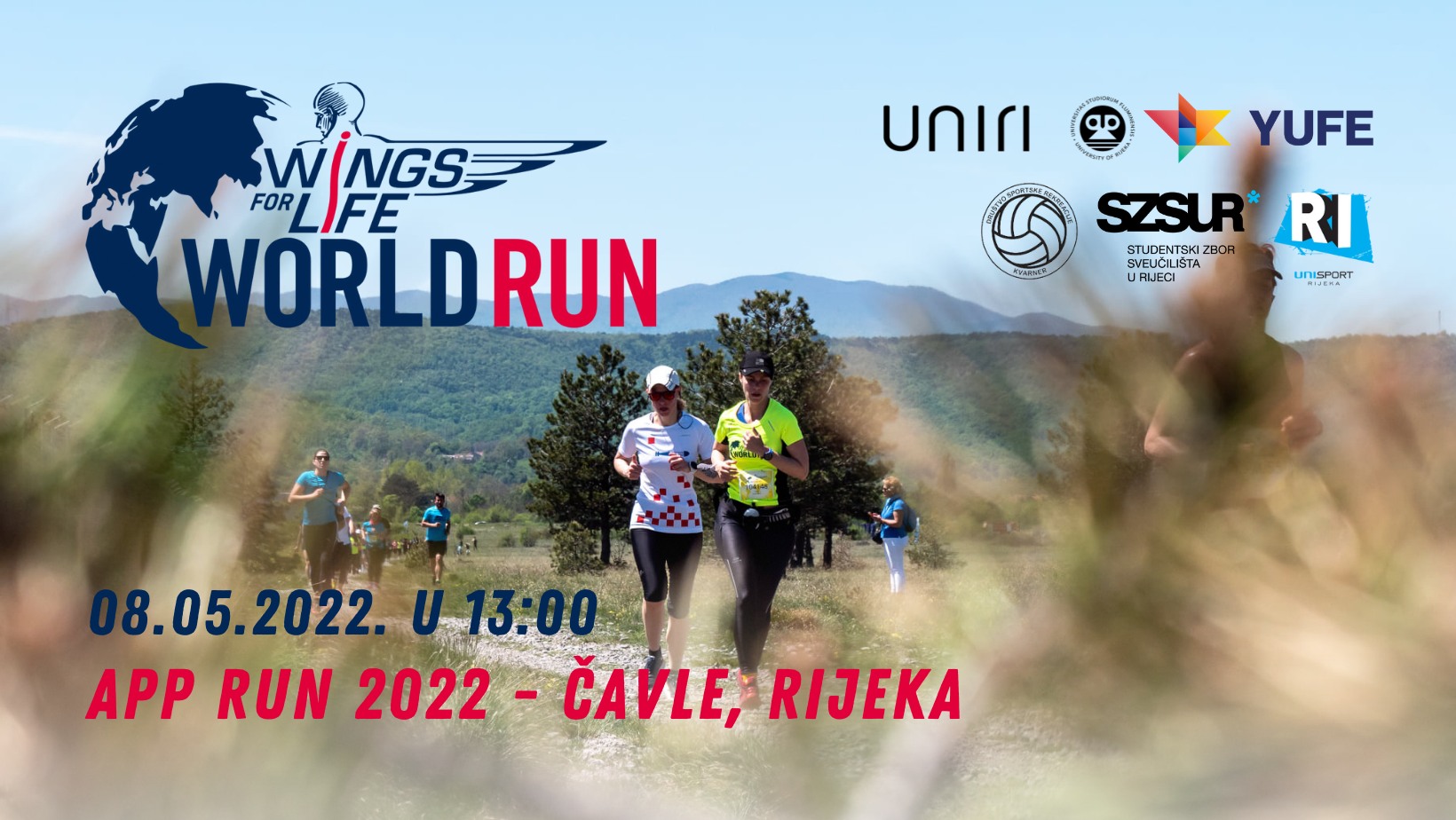 Wings for Life World App Run 2022 - Čavle, Rijeka